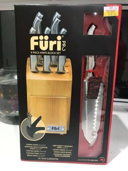 Furi Brand new Knife Block set