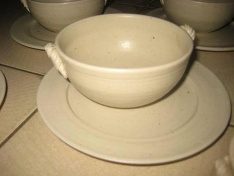 pottery soup bowls