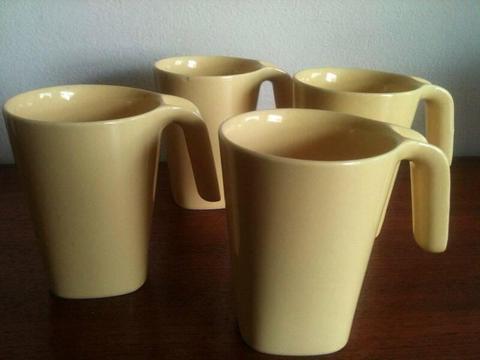 SOLD Vintage Rare Large BODUM Mugs Set 4 | $10 the set