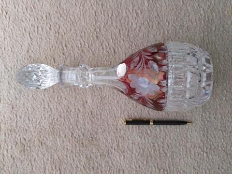 Led crystal vintage wine decanter