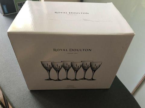 Royal Doulton Earlwood Wine Glasses