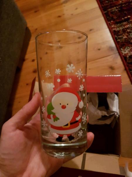 Set of 4 Novelty Christmas Tumblers