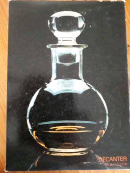 Wine Carafe with stopper Brand New