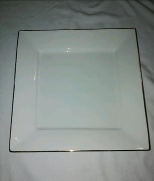Maxwell Williams Gold Rimmed Large Serving Platter