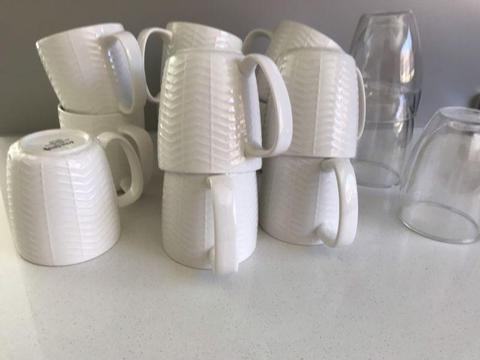 Freedom Mugs and Bodum Latte Cups