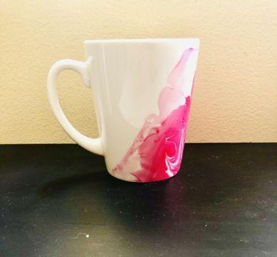 Marble Design Drinking Mug Pretty Cool Abstract Cup
