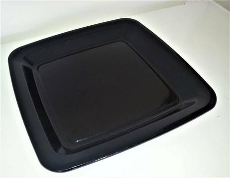 Party food trays, large plastic