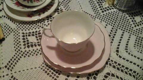 English China Cup Saucer and Plate sets