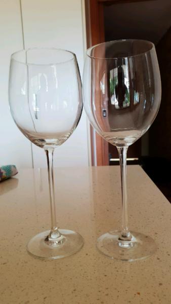 Wine glasses 6x