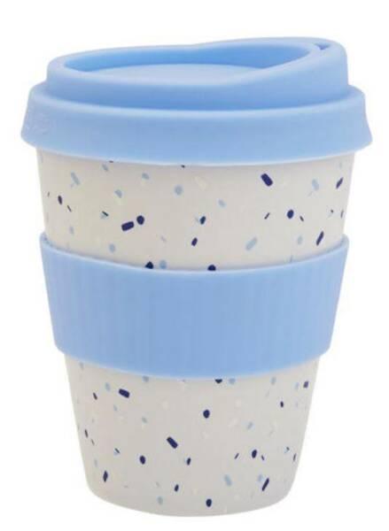 NEW Stylish Kikki.K Porcelain Reusable Coffee Travel Cup In Box