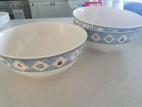 WEDGWOOD HOME FARMSTEAD BOWLS - 3 TO SELL PRICE FOR ONE ONLY