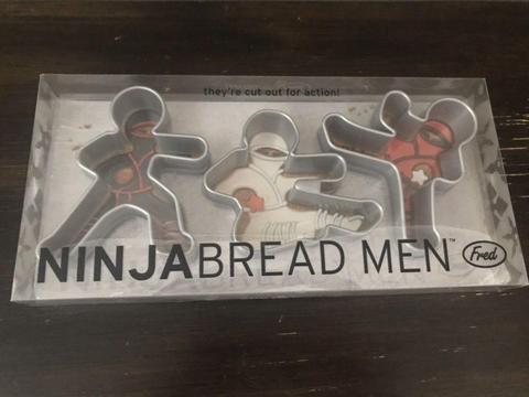 NEW Fred Ninjabread cookie cutters