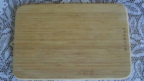 QUALITY SCANPAN BAMBOO CUTTING BOARD 30X20CM