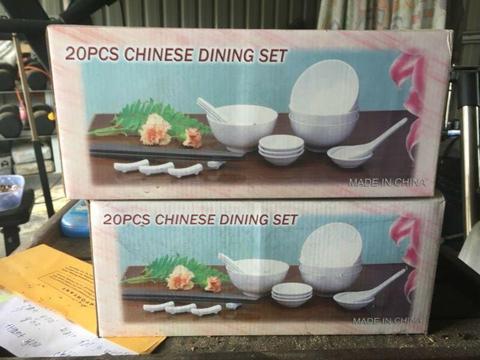 20 piece Chinese dinner set