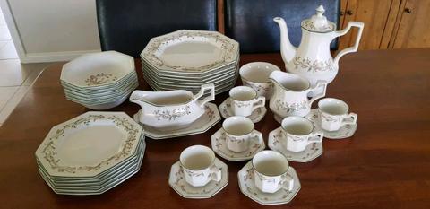 China dinner service and coffee set