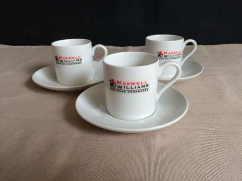 MAXWELL & WILLIAMS 'white basics' Turkish coffee set