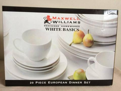 MAXWELL & WILLIAMS 'white basics' European Dinner Set