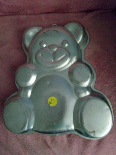 Cake Tin Teddy Bear