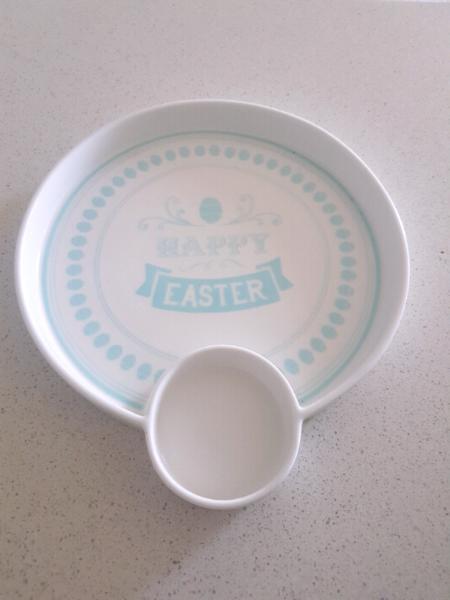 Easter serving dish (hardly used)