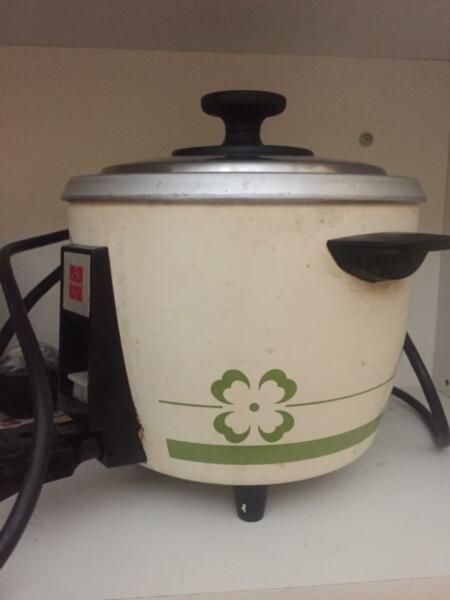 RIce cooker with steamer