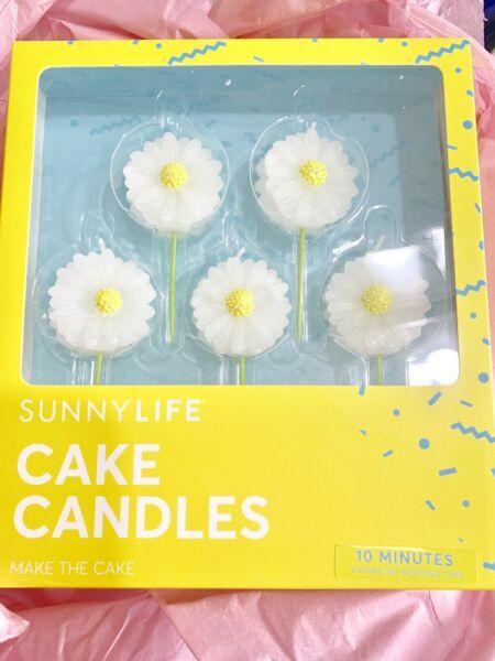 Sunny Life Cake Candles