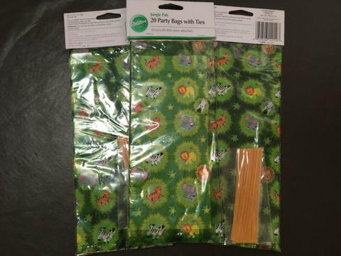Wilton Jungle Party Bags 3 packs of 20