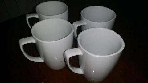 Set of 4 Brand New Coffee Mugs
