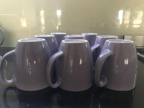 8 x CORELLE mugs/cups - VGC