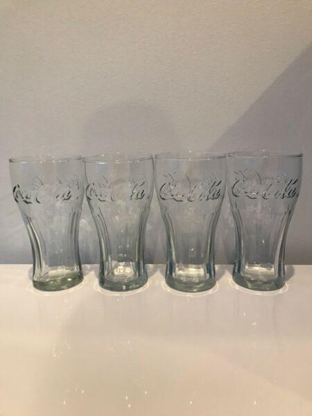 Set of 4 Coca Cola Glasses