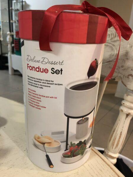New fondue set great gift for Christmas