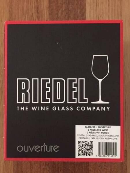 Riedel Red Wine Glasses x2