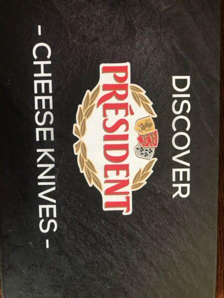 President cheese knives