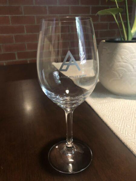 Wine glass (Adelaide Hills printed)
