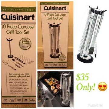 Cuisinart Gourmet Grill Tool Set (Brand New)