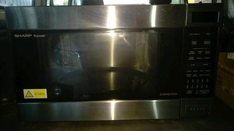 Sharp carousel microwave and convection oven