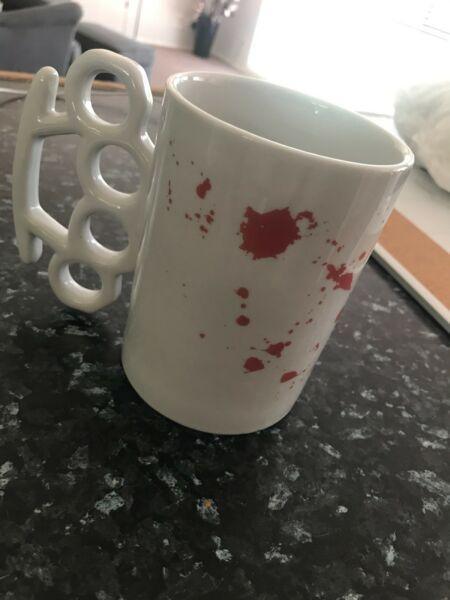 Novelty coffee mug never used