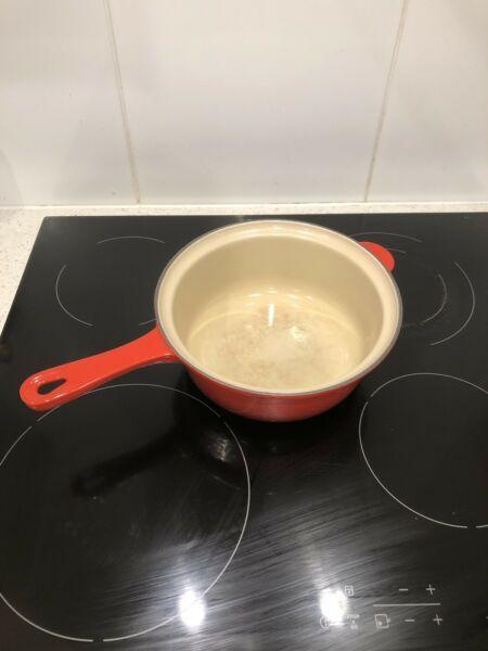 Le Cruset Red Saucepan