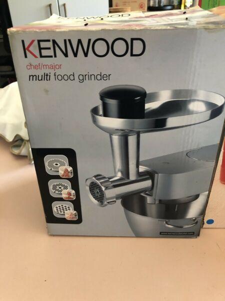 Kenwood attachments for chef/ major