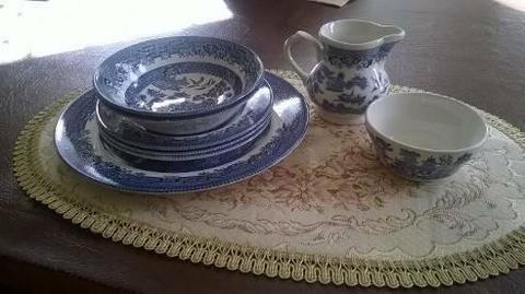 CHURCHILL DINNER SET-(PIECES OF) MADE IN ENGLAND. EST. 1795