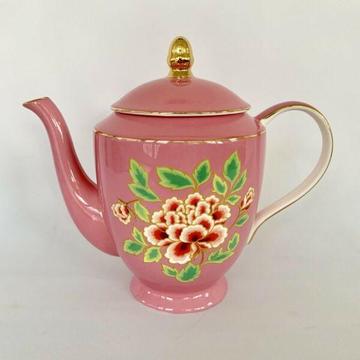 T2 Kazumi Pink Floral Teapot (1 Litre)