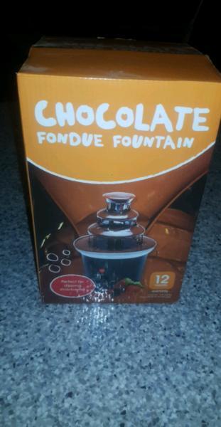 Brand New unopened Chocolate fondue fountain