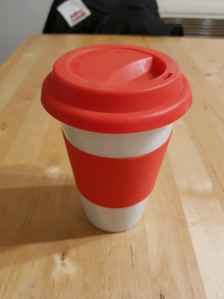 Eco friendly takeaway coffee cups