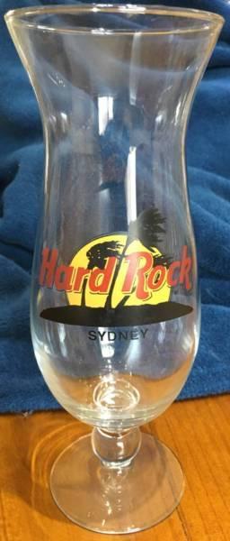 Hard Rock Sydney Glass souvenir glass from hard rock café Sydney