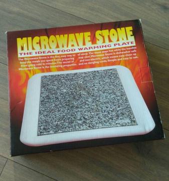 Microwave Stone - Food Warming Plate