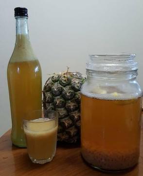 Pineapple Water Kefir Lactose Dairy Free Nasty Chemical Free