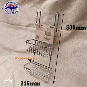 2 tier 530mm shower caddy crm213