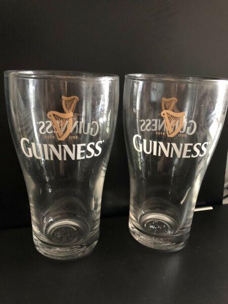 Guinness glasses boxes of 24
