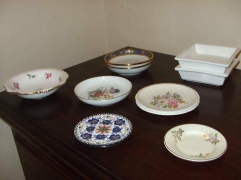 Collection of 10 Small Porcelain Items including Spode Bowl