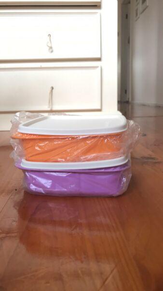 Tupperware Lunch Box/Bento Box Set of 2