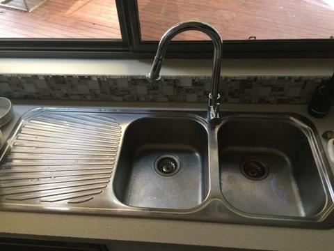Kitchen Sink and Tap